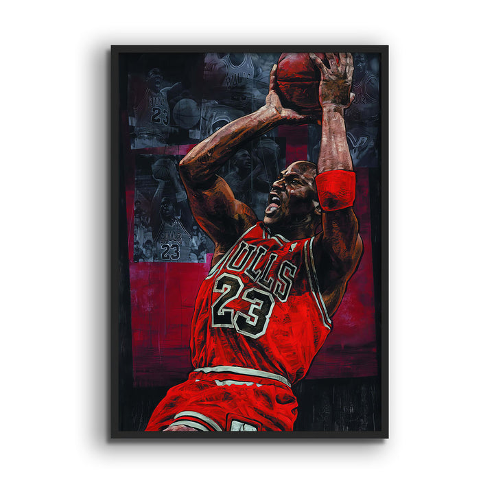 Michael Jordan "Paint"