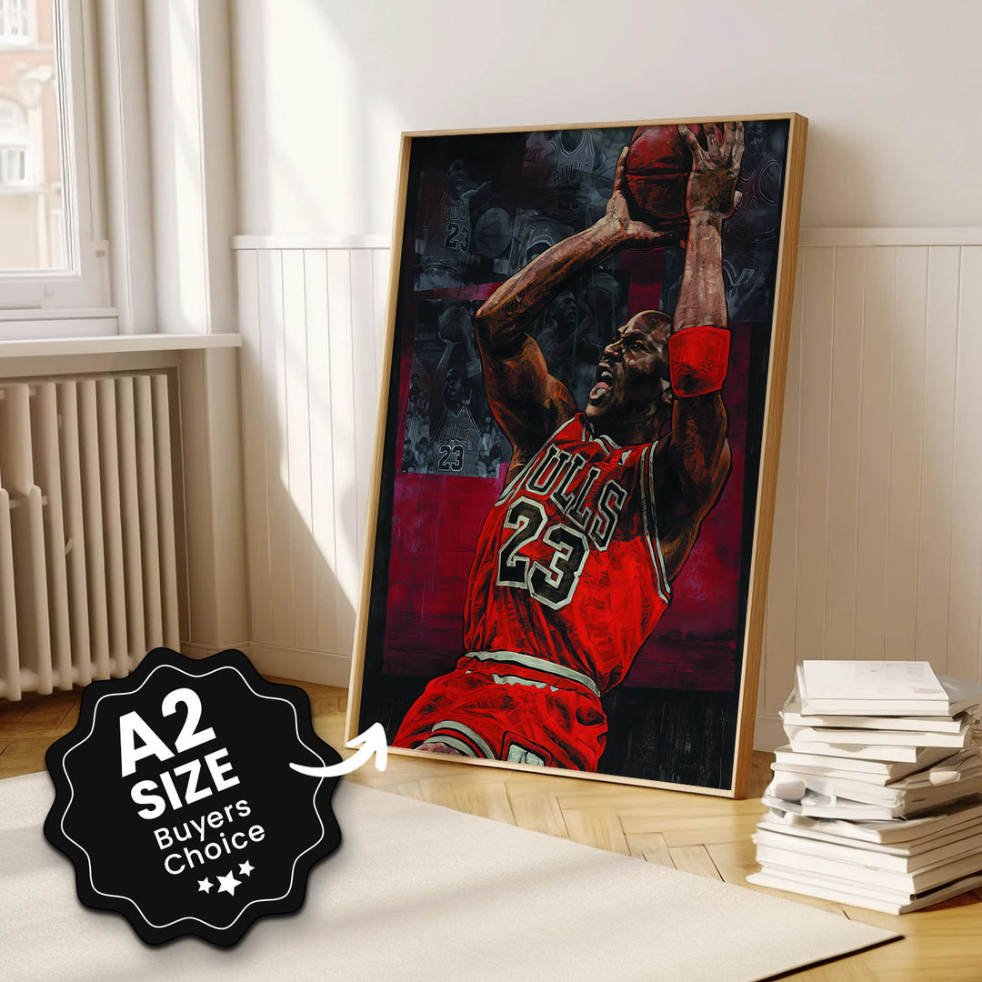 Michael Jordan "Paint"