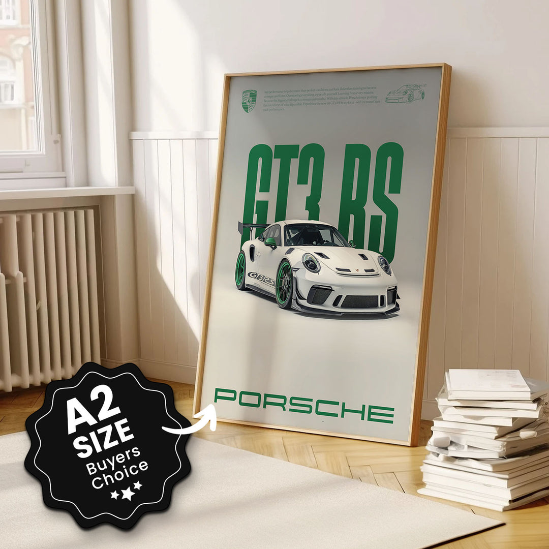 Porsche GT3 RS "White & Green"