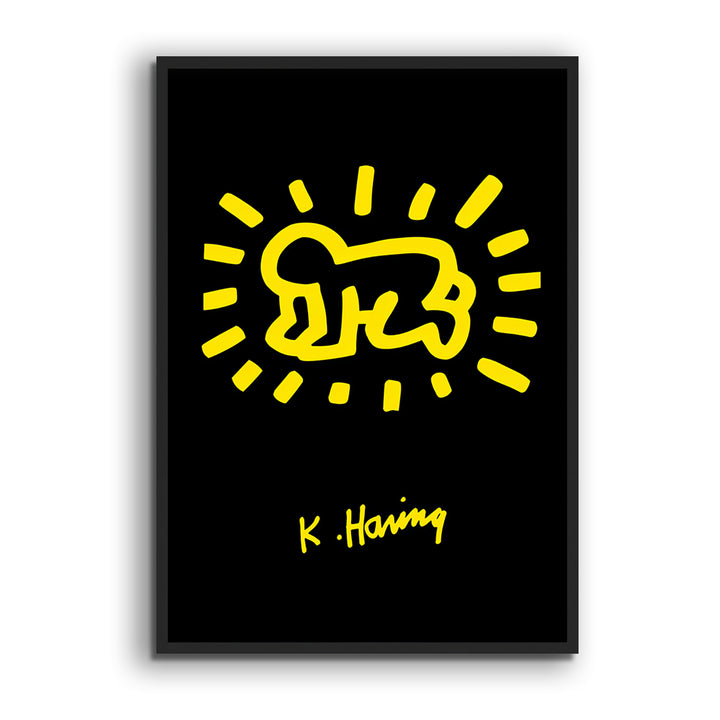 Keith Haring "Sunbaby"