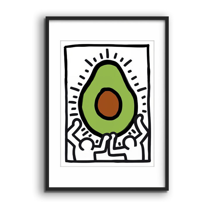 Keith Haring "Avocado"