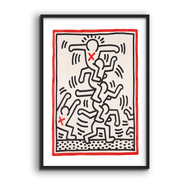 Keith Haring "Stacked"